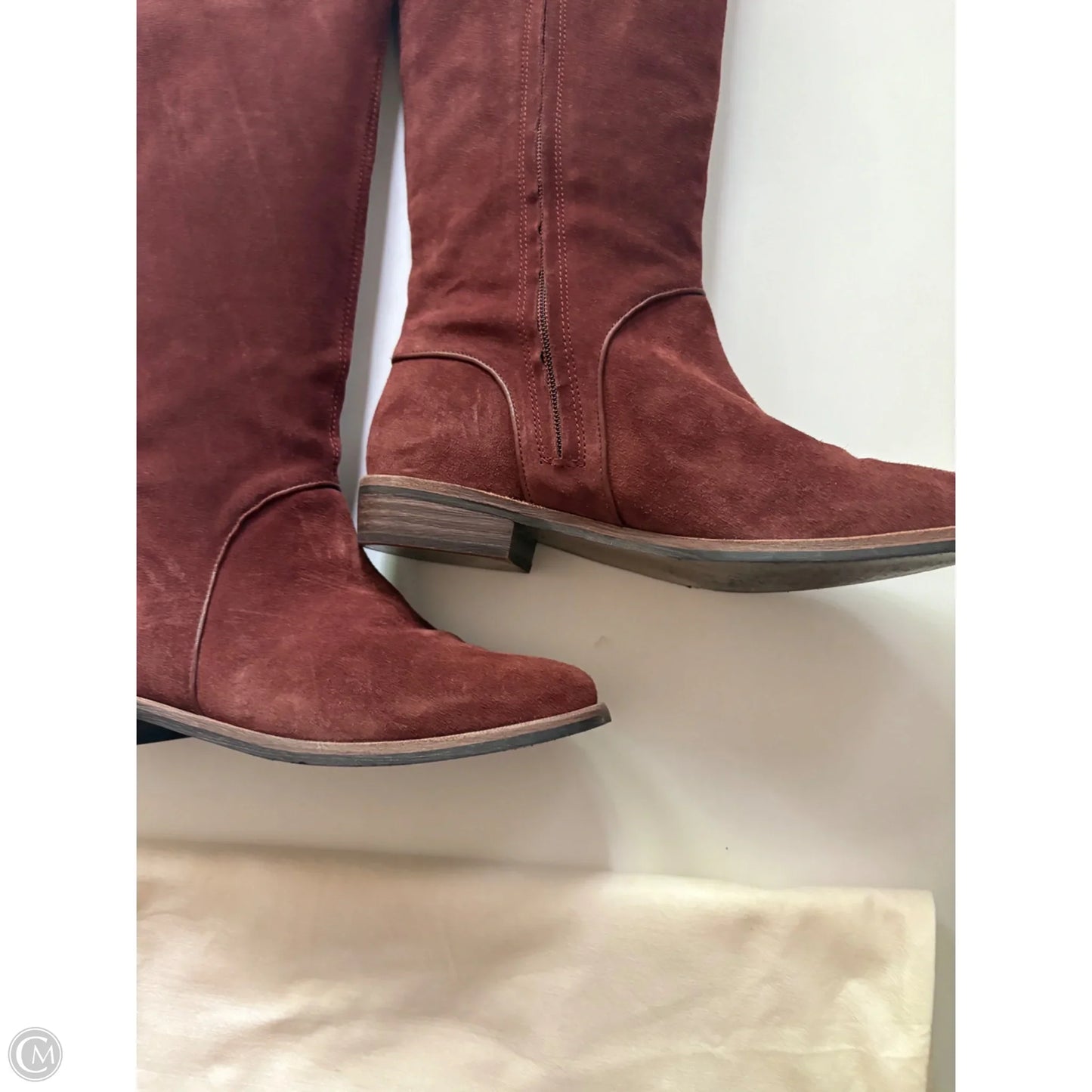 Boots Designer By Ugg In Brown, Size: 8.5