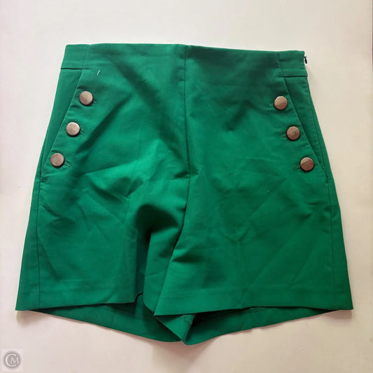 Shorts By Zara In Green, Size: 12