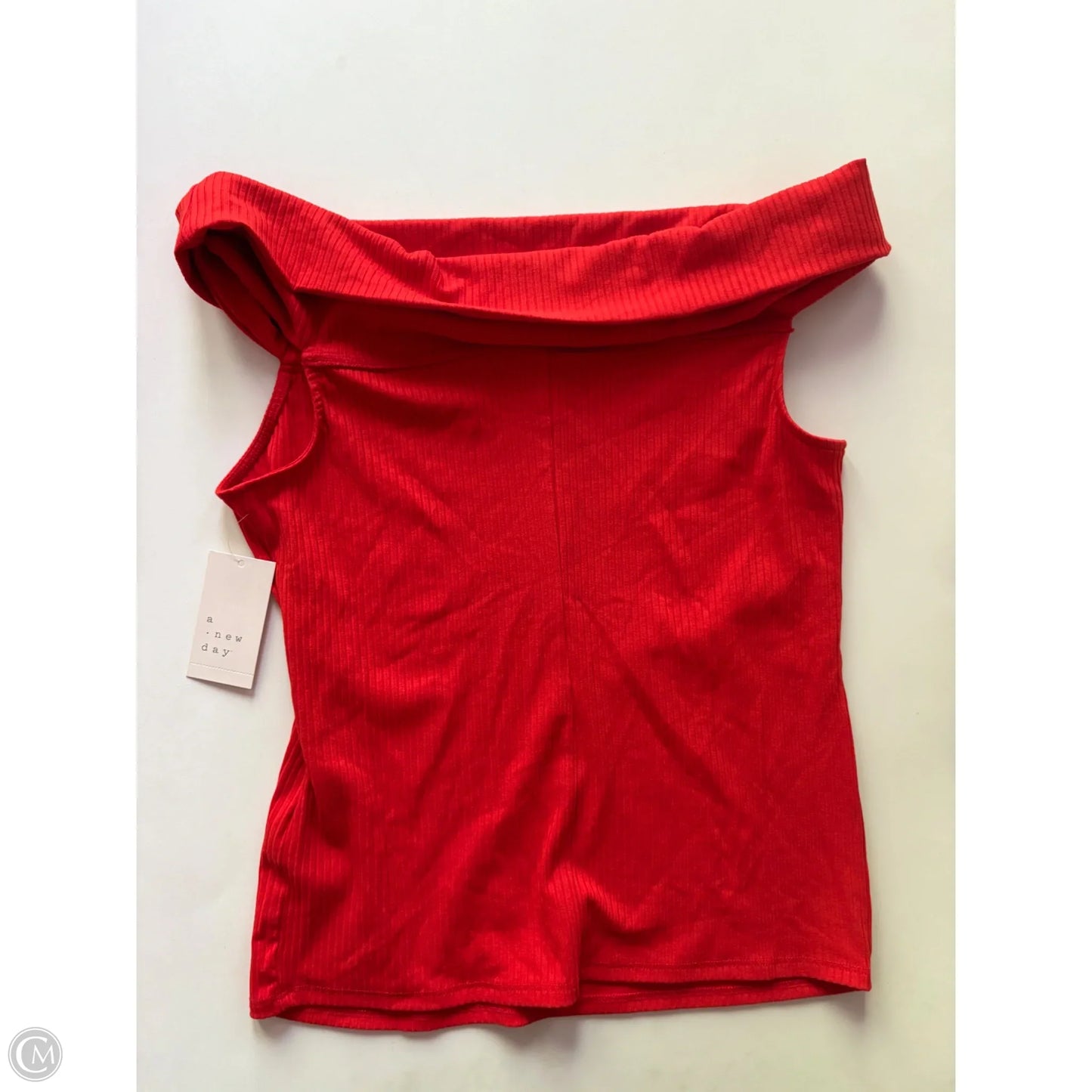 Top Sleeveless By A New Day In Red, Size: L