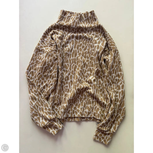 Sweater By Loft In Animal Print, Size: S