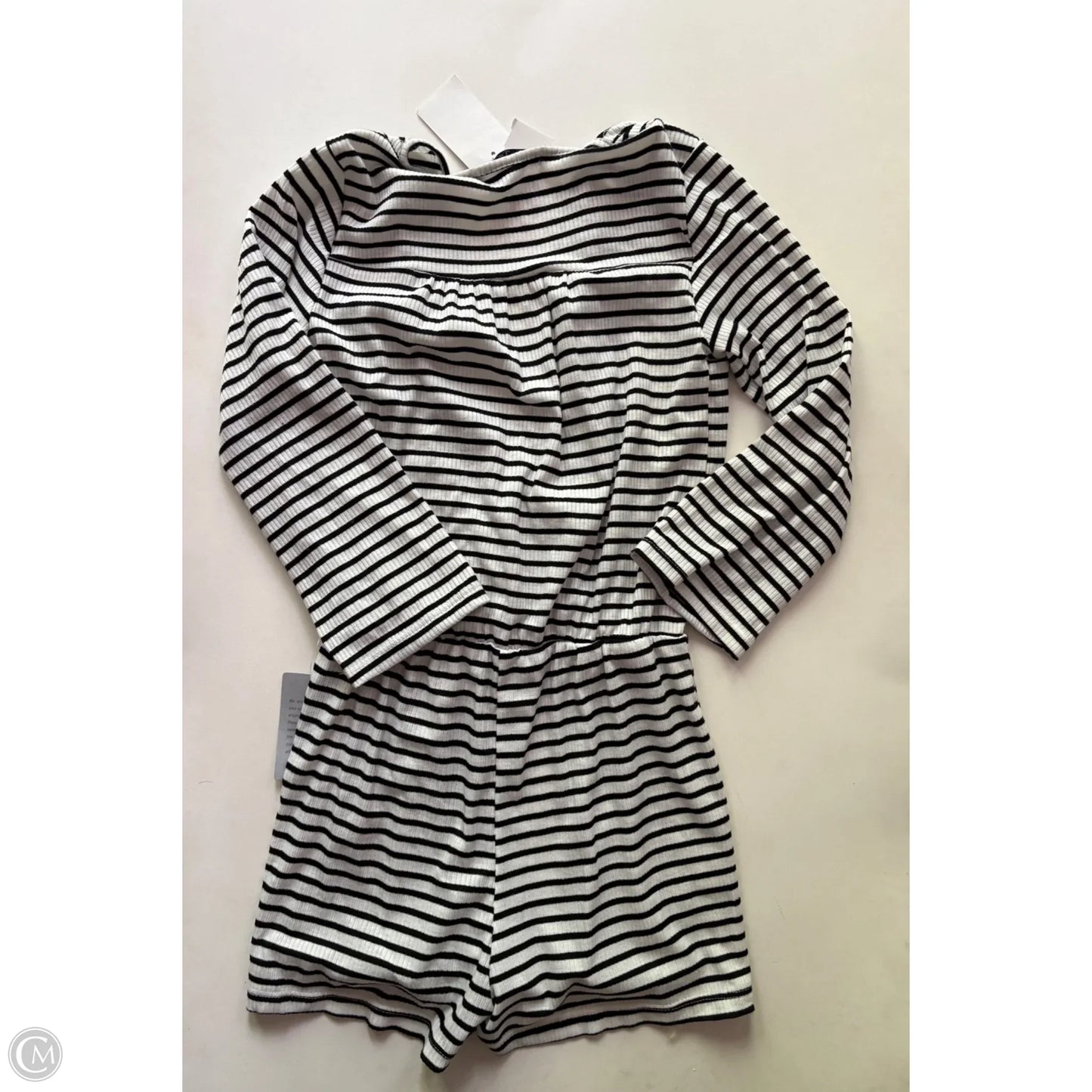 Romper By Velvet In Striped Pattern, Size: Xs