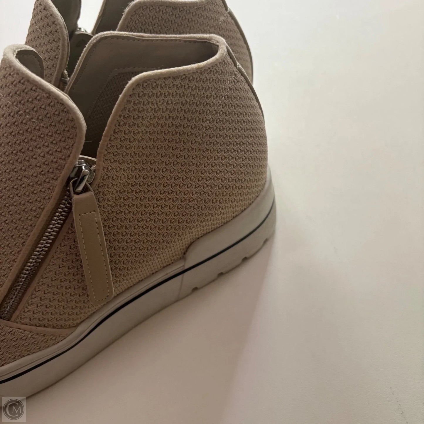 Boots Ankle Heels By Steve Madden In Cream, Size: 10