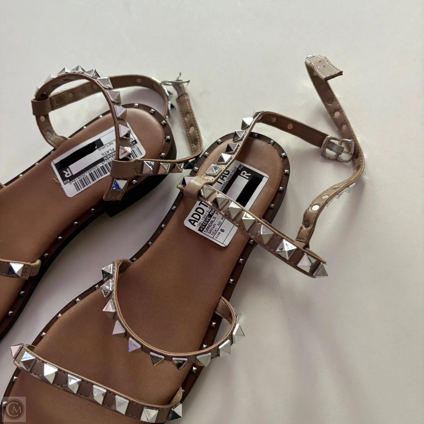 Sandals Flats By Steve Madden In Brown, Size: 6