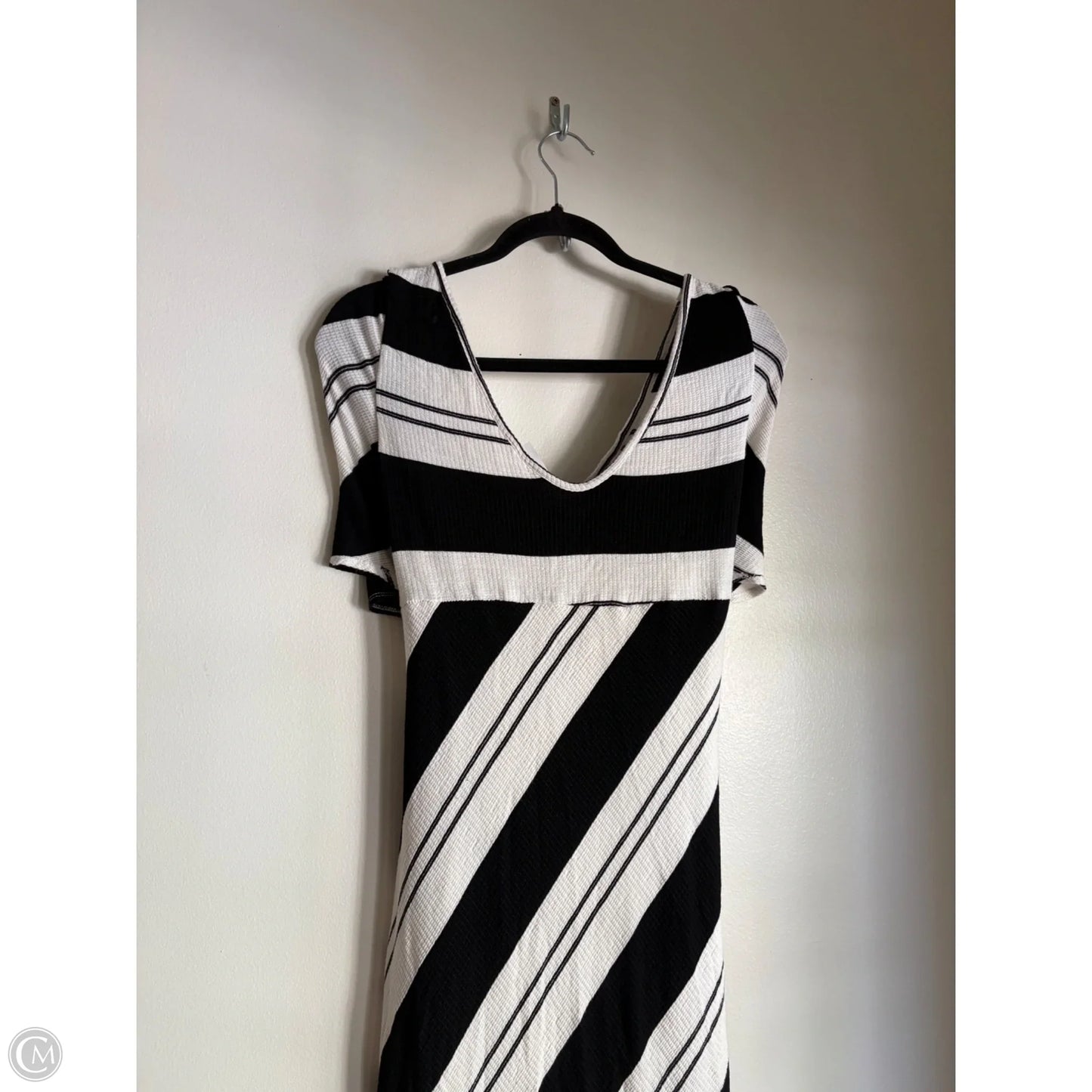 Dress Casual Maxi By Cato In Striped Pattern, Size: L
