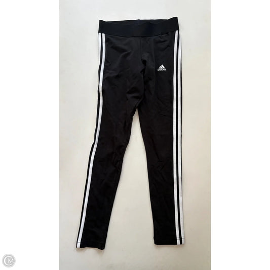 Athletic Leggings By Adidas In Black, Size: S