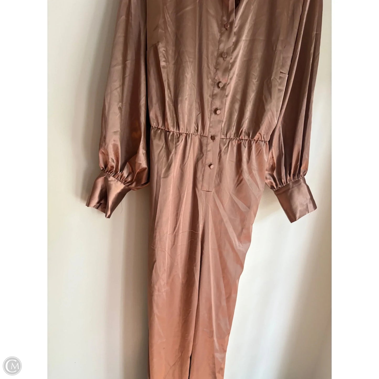 Jumpsuit By Eloquii In Brown, Size: 1x