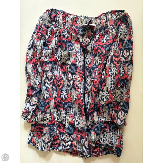 Top Long Sleeve By New Directions In Multi-colored, Size: 3x