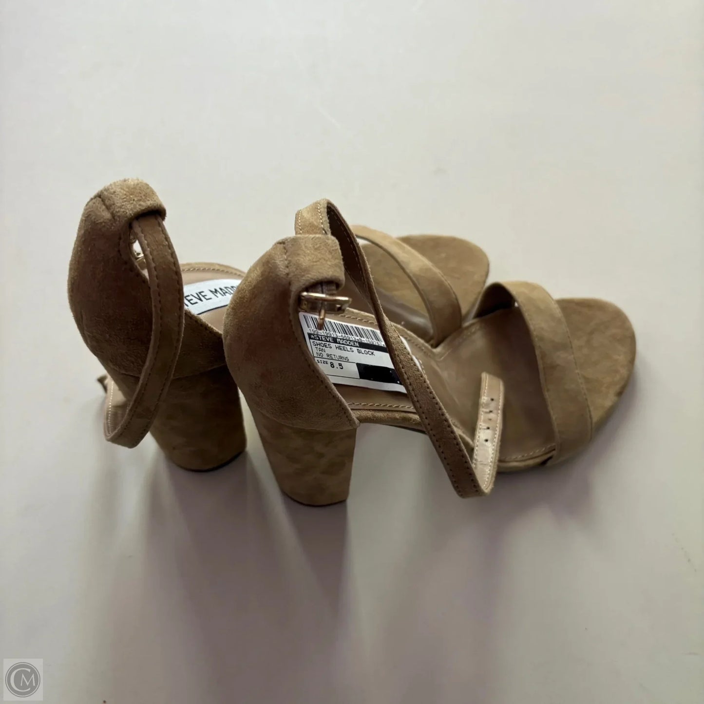 Shoes Heels Block By Steve Madden In Tan, Size: 8.5