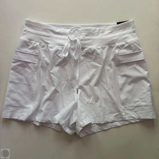 Athletic Shorts By Calia In White, Size: L