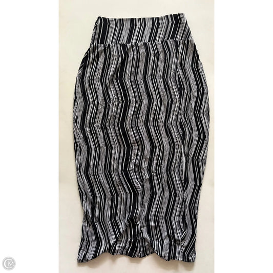 Skirt Maxi By Apt 9 In Striped Pattern, Size: 4