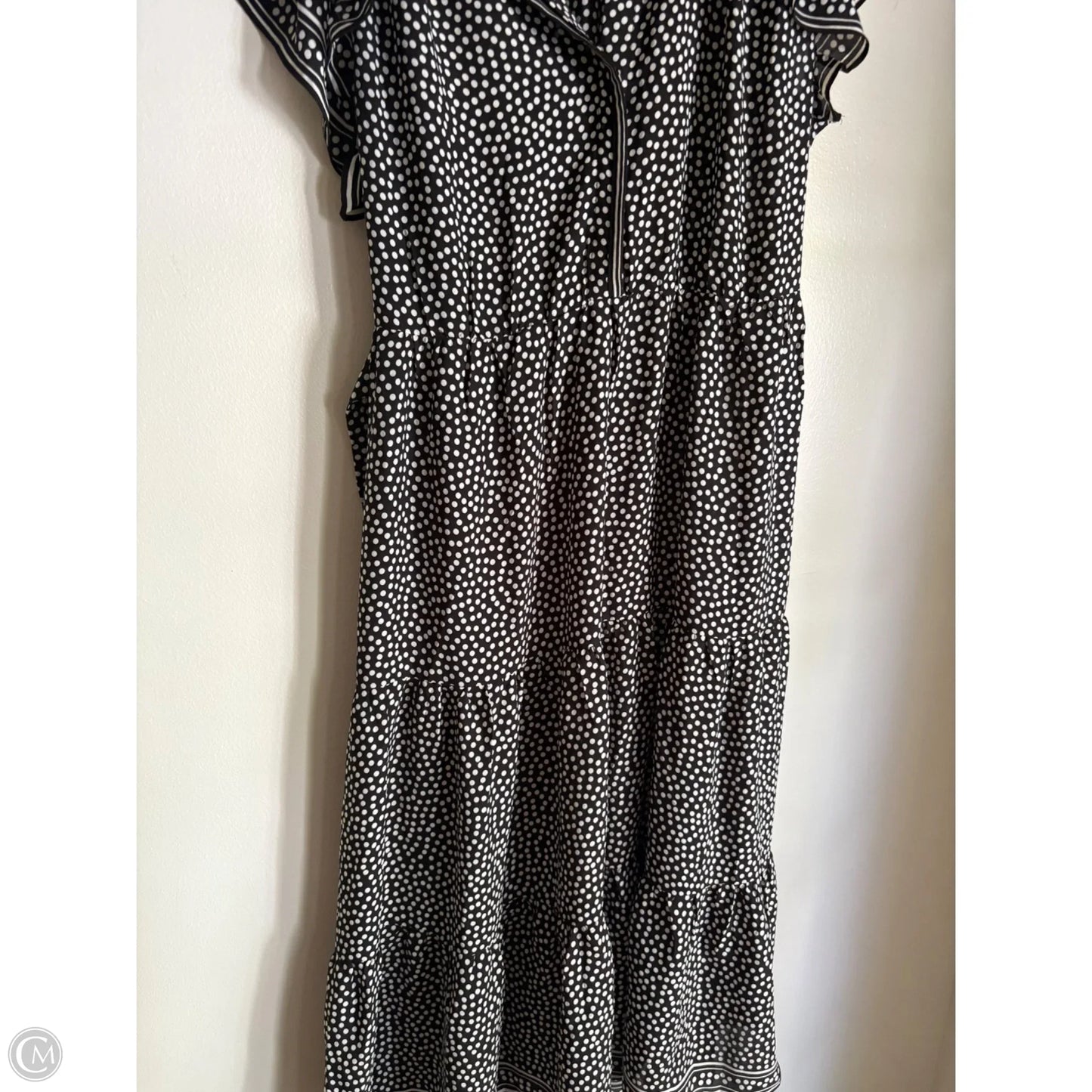 Dress Work By Max Studio In Polkadot Pattern, Size: M