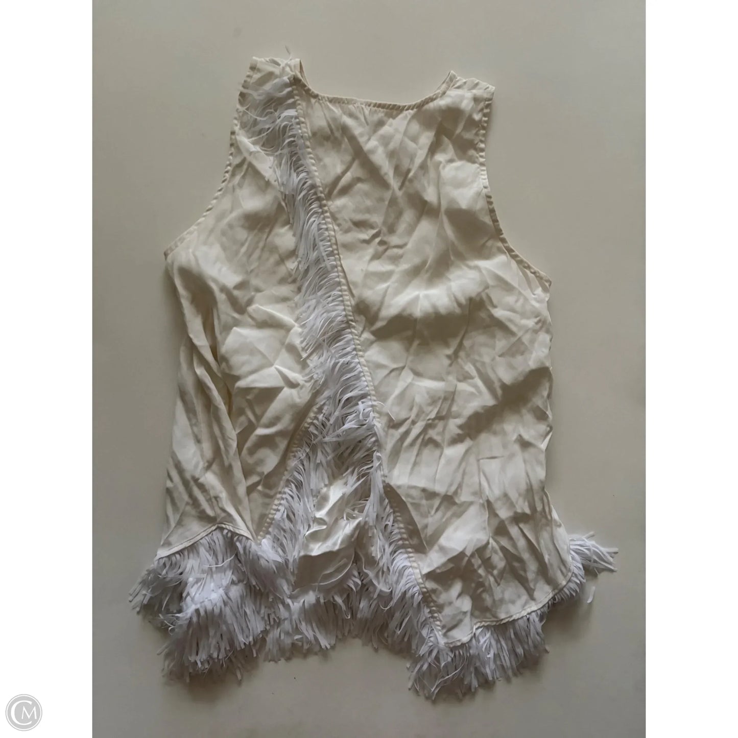 Top Sleeveless By Marie Oliver In Cream, Size: Xs