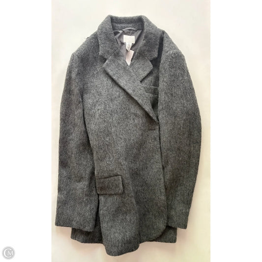 Coat Peacoat By H&m In Grey, Size: S