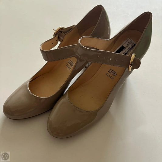 Shoes Heels Block By Liz Claiborne In Tan, Size: 9.5