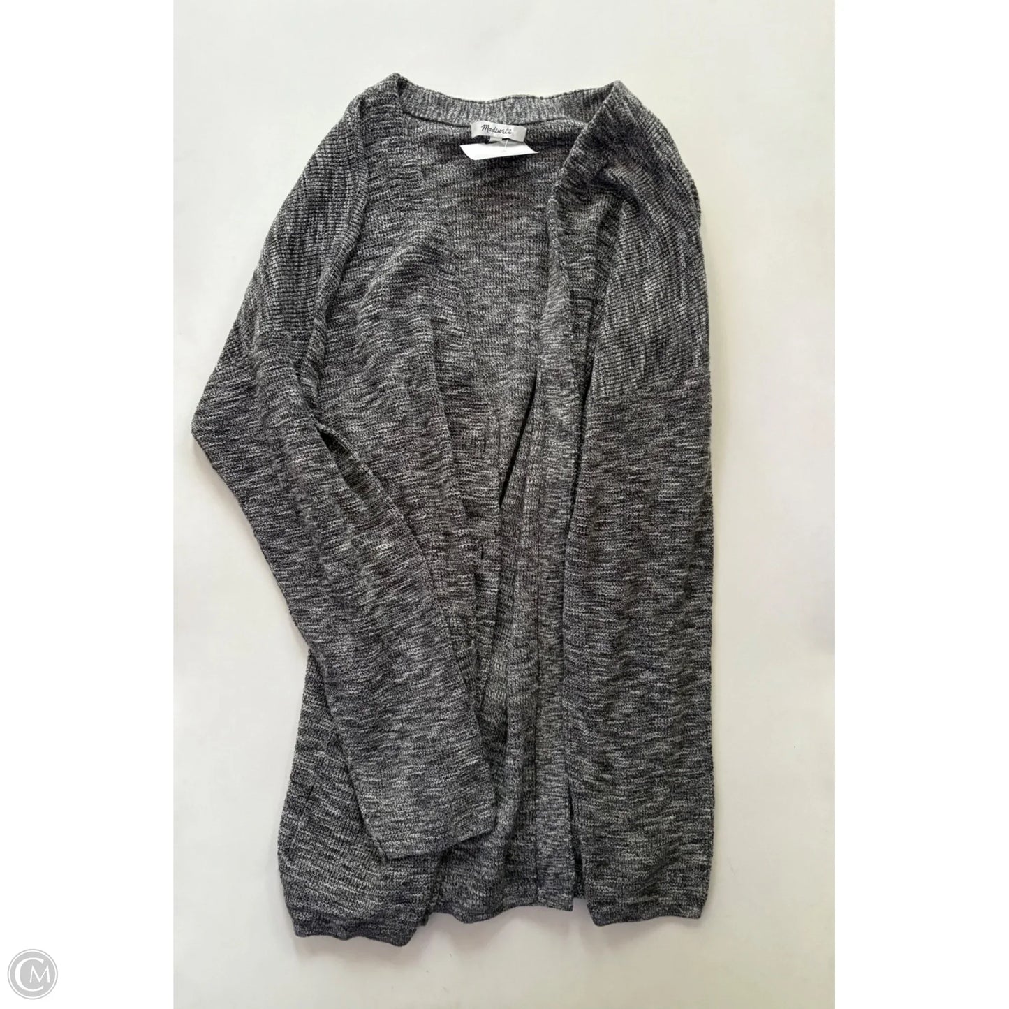 Sweater Cardigan By Madewell In Grey, Size: Xl