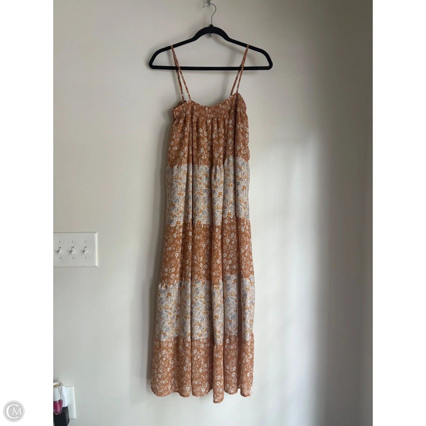 Dress Casual Maxi By Umgee In Floral Print, Size: M