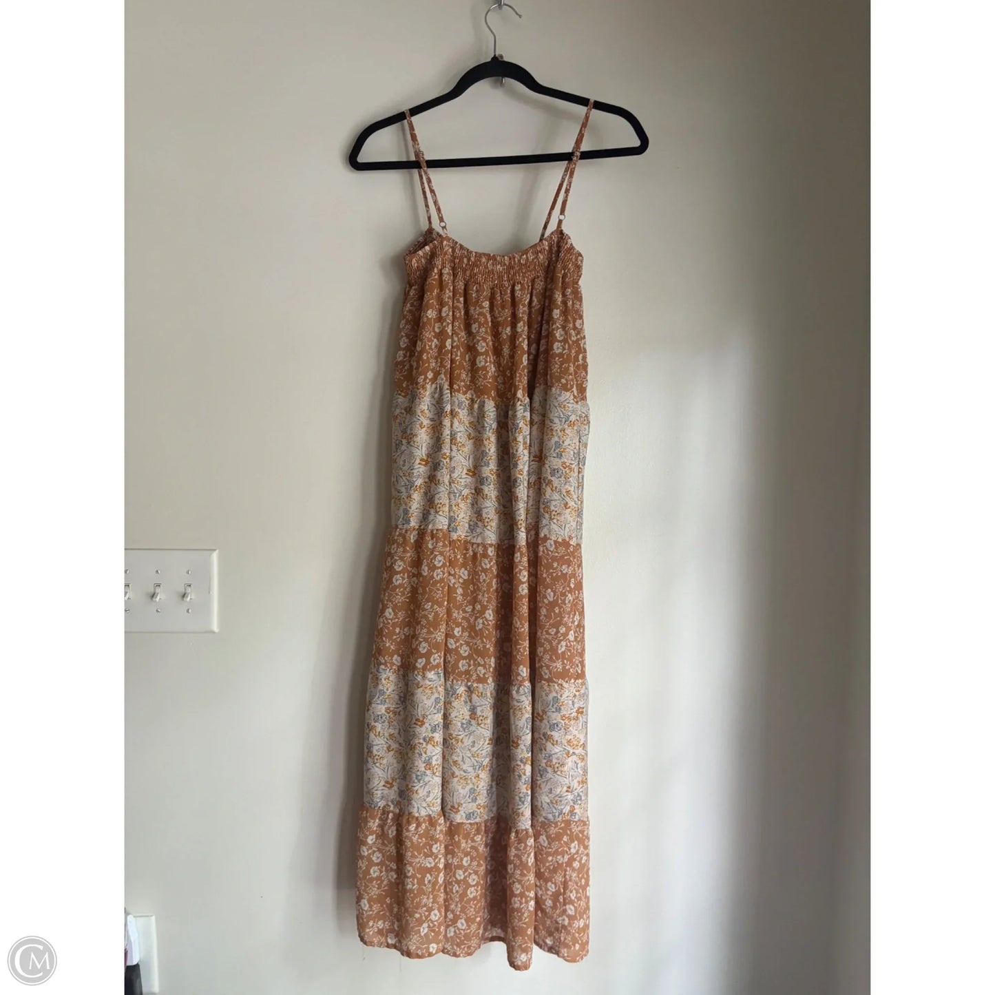 Dress Casual Maxi By Umgee In Floral Print, Size: M