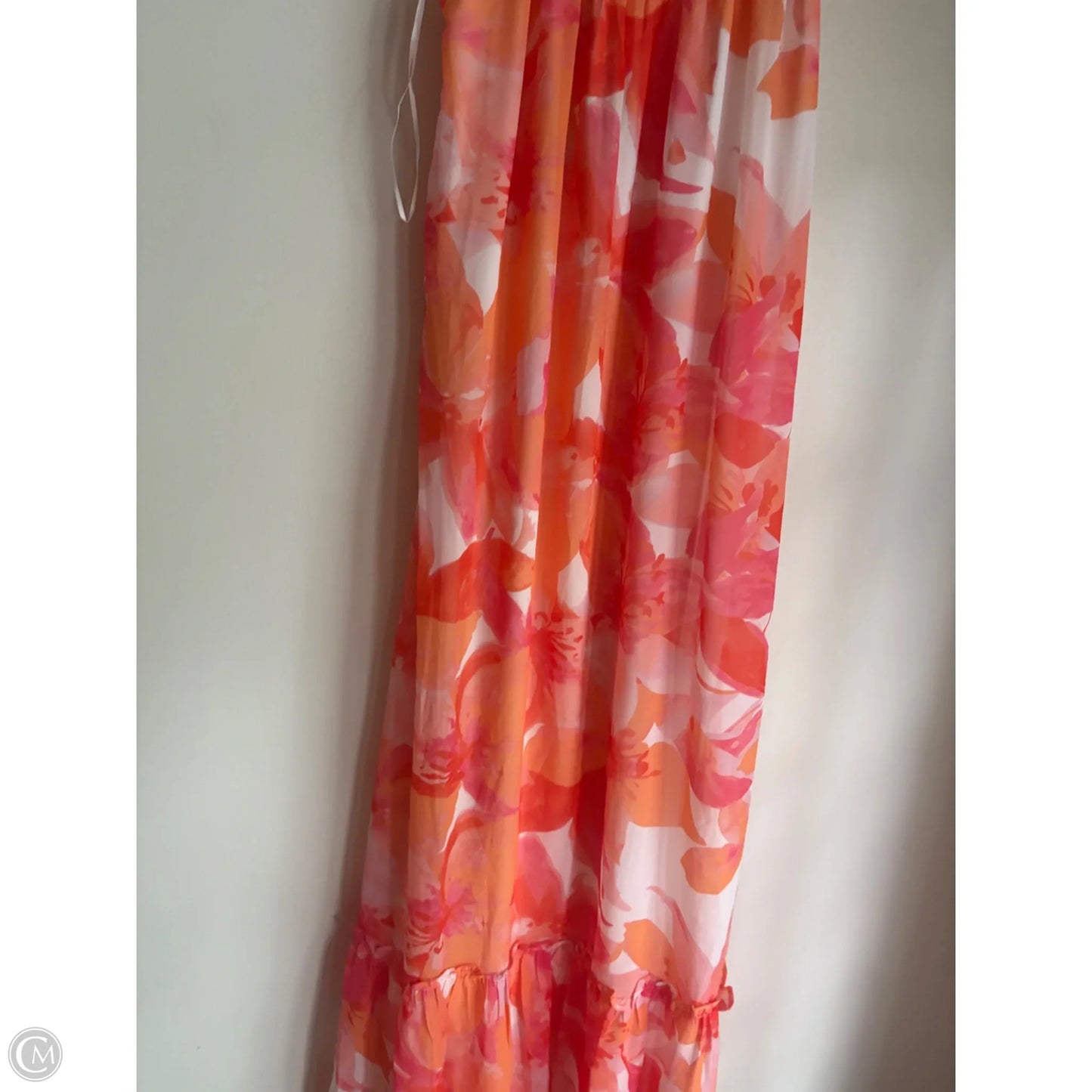 Dress Casual Maxi By Nicole By Nicole Miller In Floral Print, Size: M