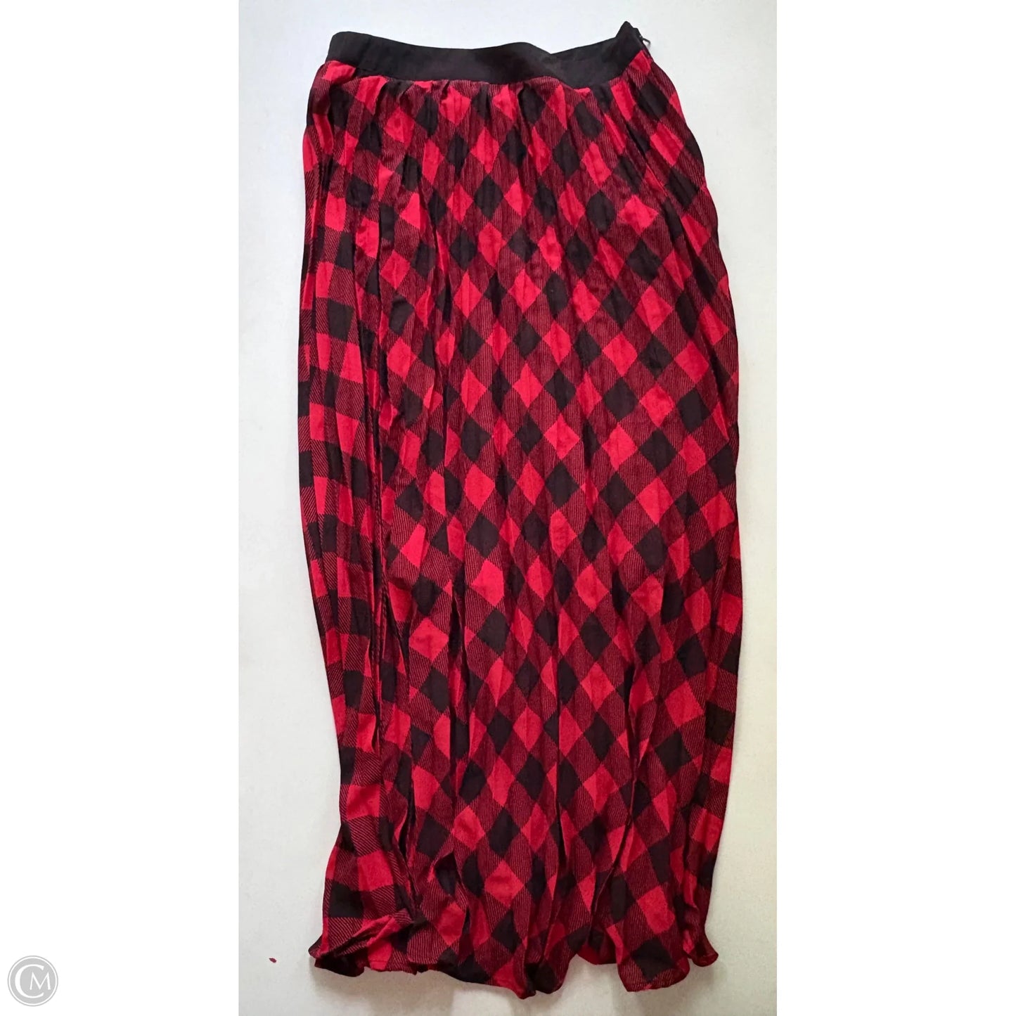 Skirt Maxi By New York And Co In Plaid Pattern, Size: 8