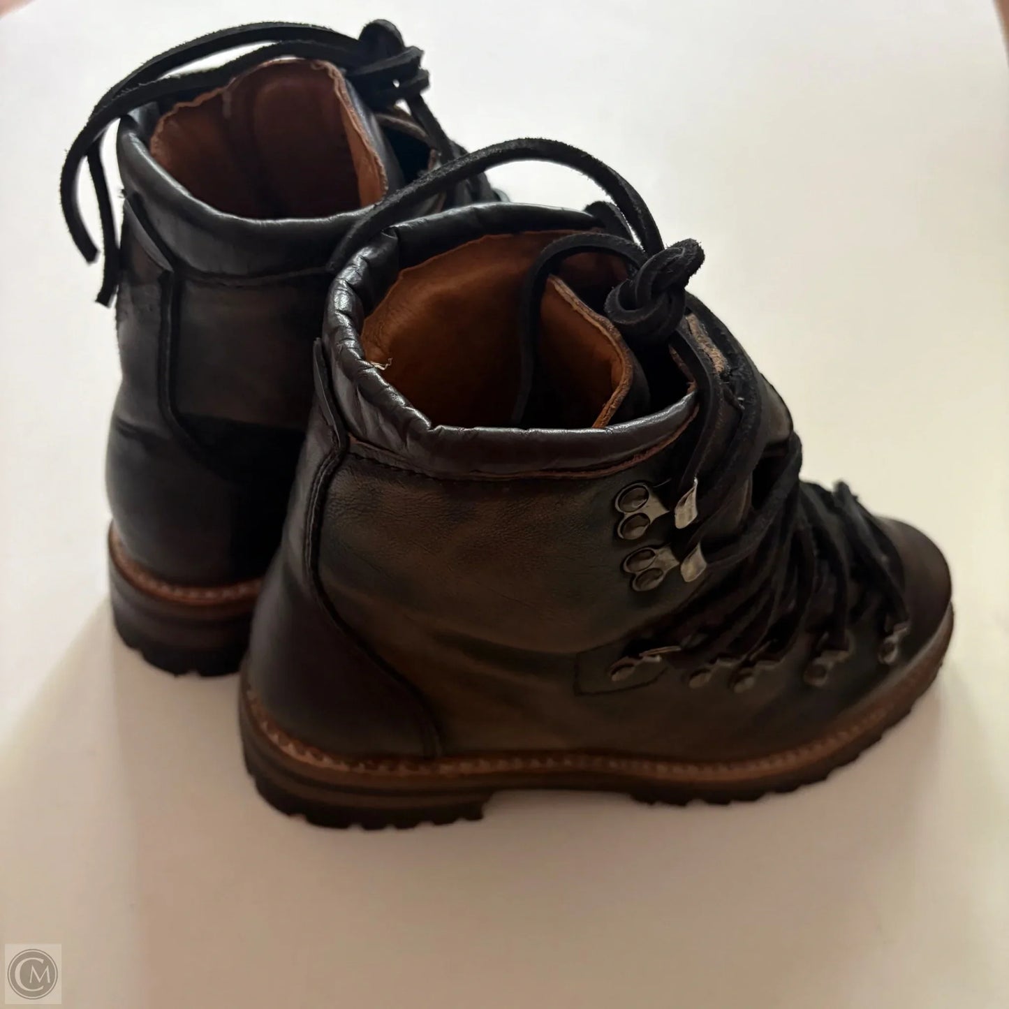 Boots Ankle Flats By Freebird In Brown, Size: 7