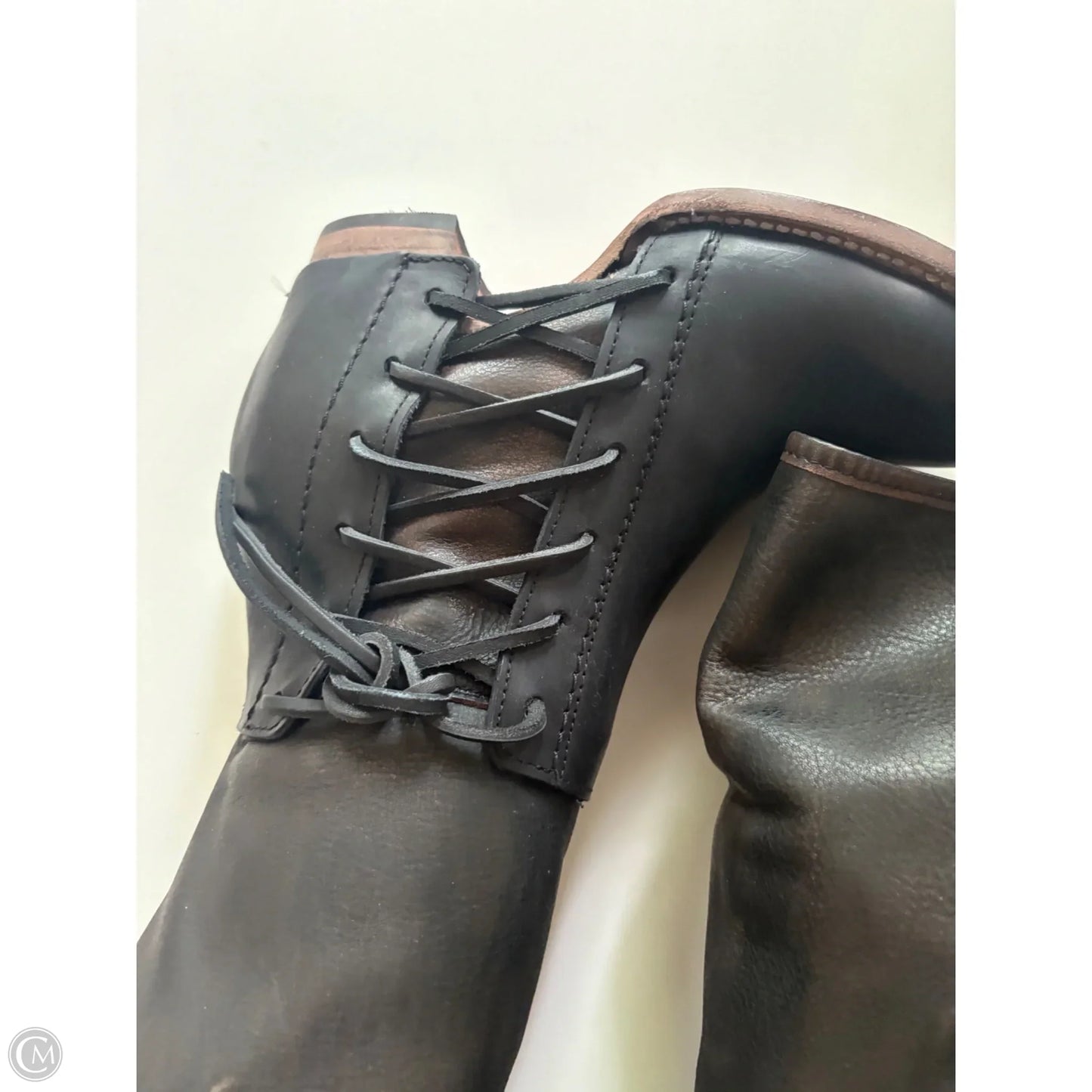 Boots Knee Flats By Freebird In Black, Size: 7