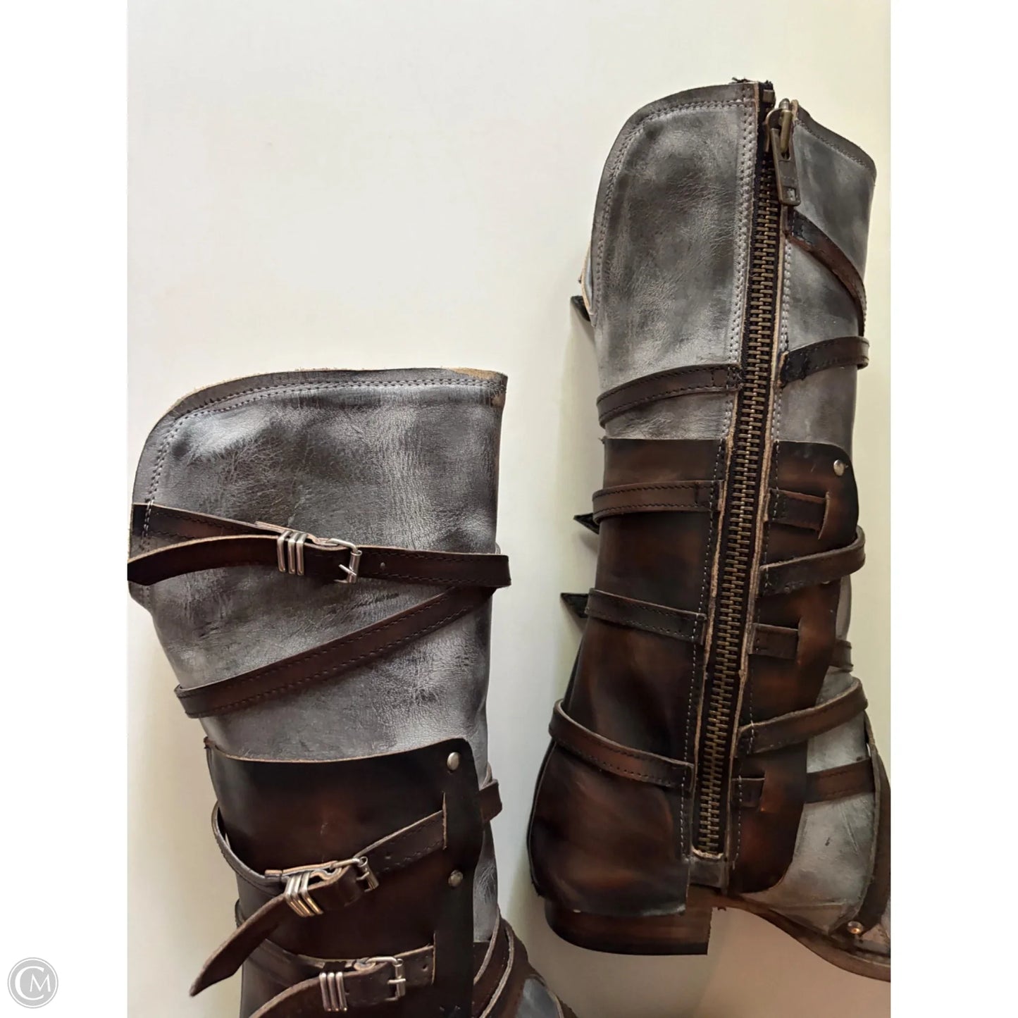 Boots Ankle Flats By Freebird In Black, Size: 7