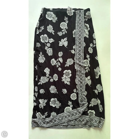 Skirt Maxi By J. Jill In Black, Size: 4