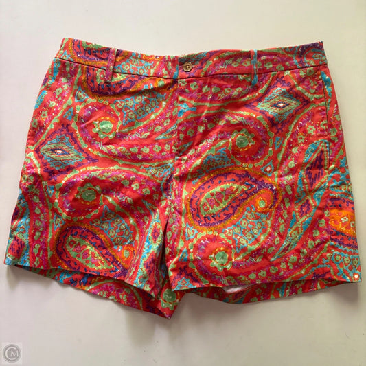 Shorts By Lauren By Ralph Lauren In Multi-colored, Size: 10