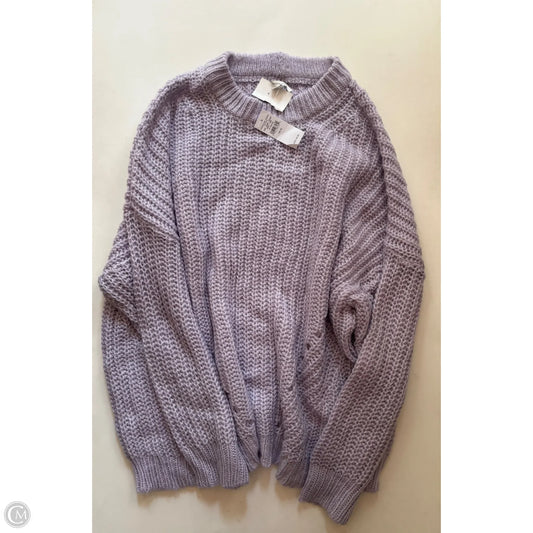 Sweater By Aerie In Purple, Size: Xl