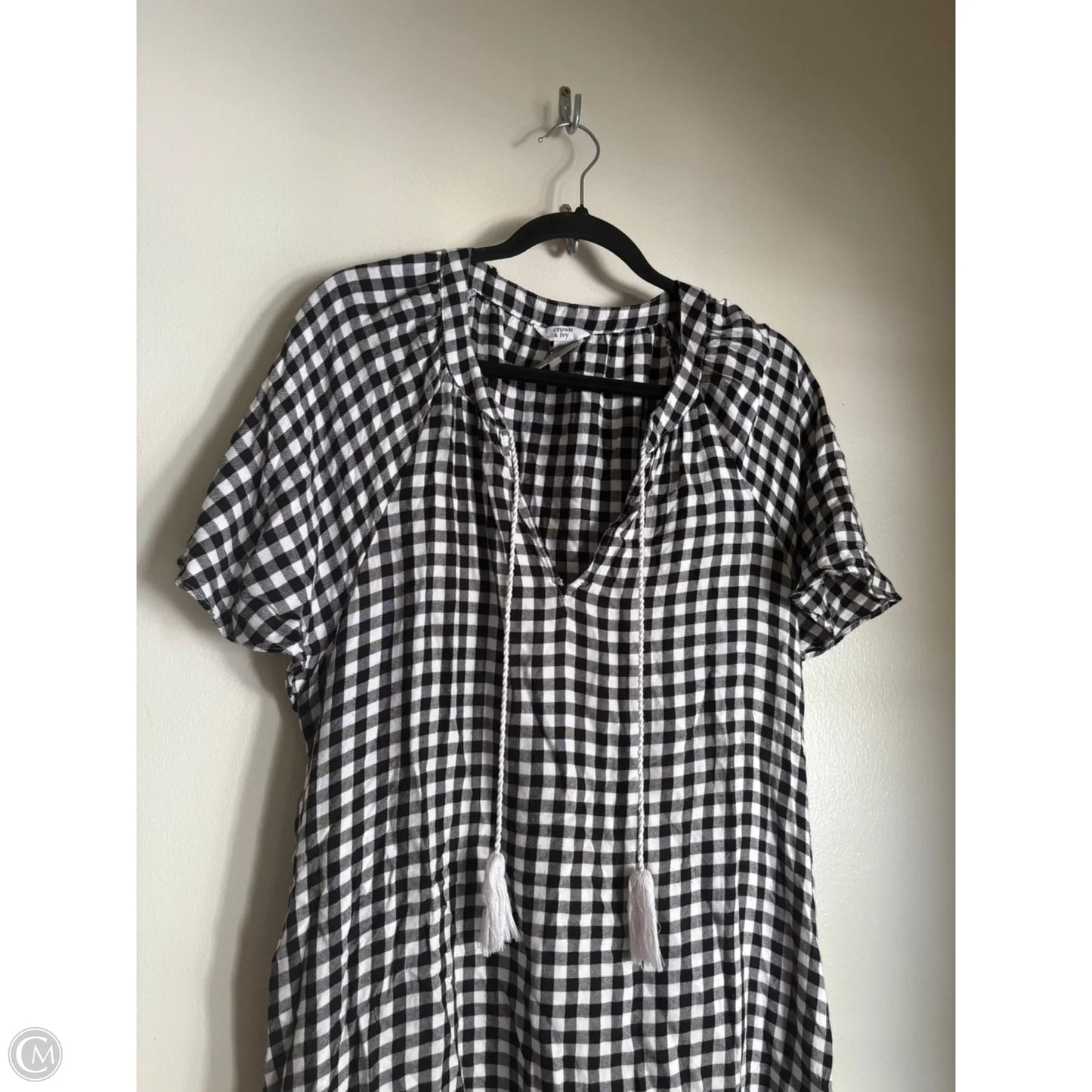 Dress Work By Crown And Ivy In Plaid Pattern, Size: 2x