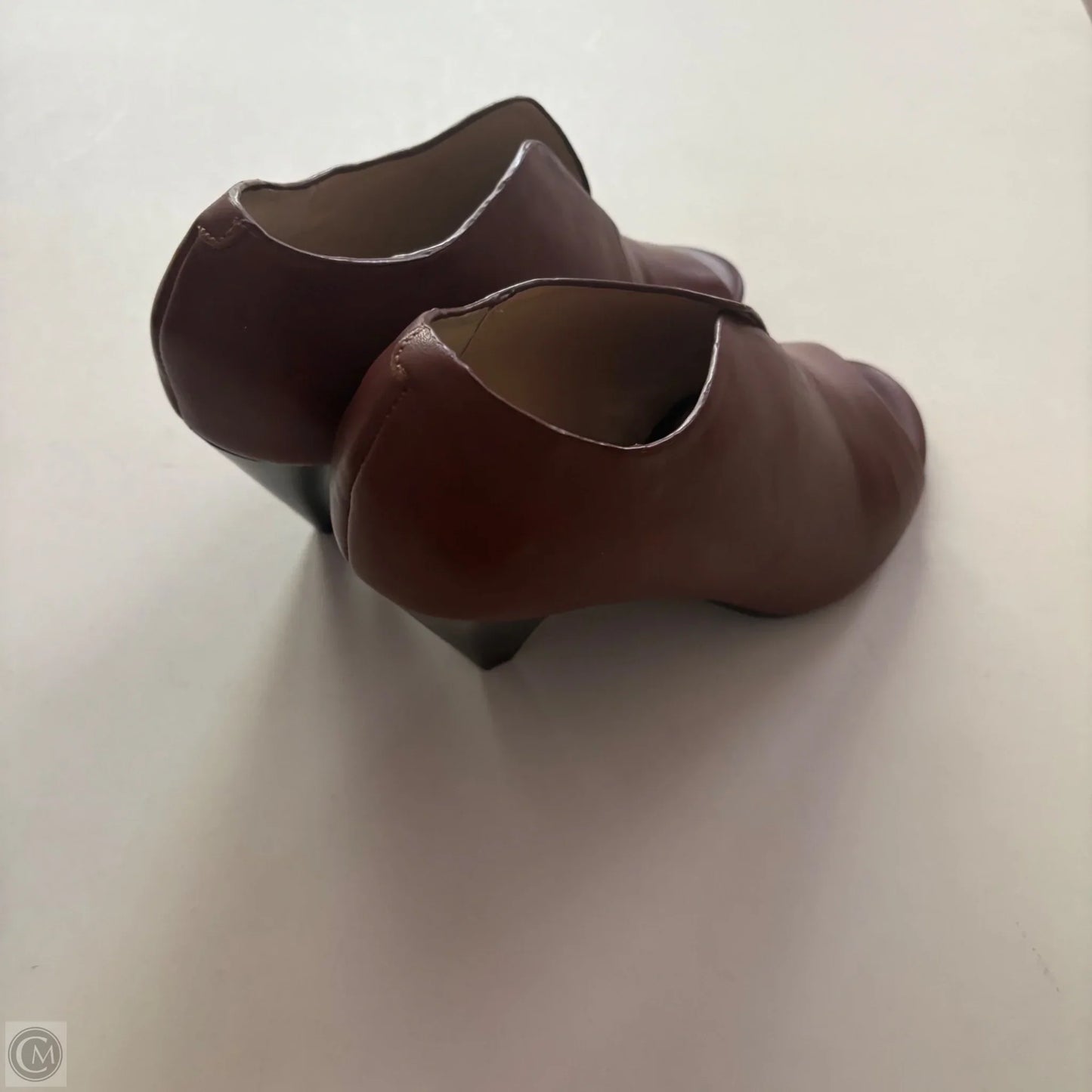 Shoes Heels Block By Limited In Brown, Size: 6