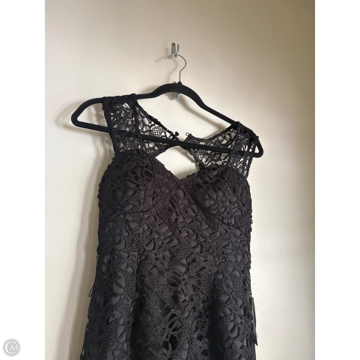 Dress Party Midi By Adrianna Papell In Black, Size: S