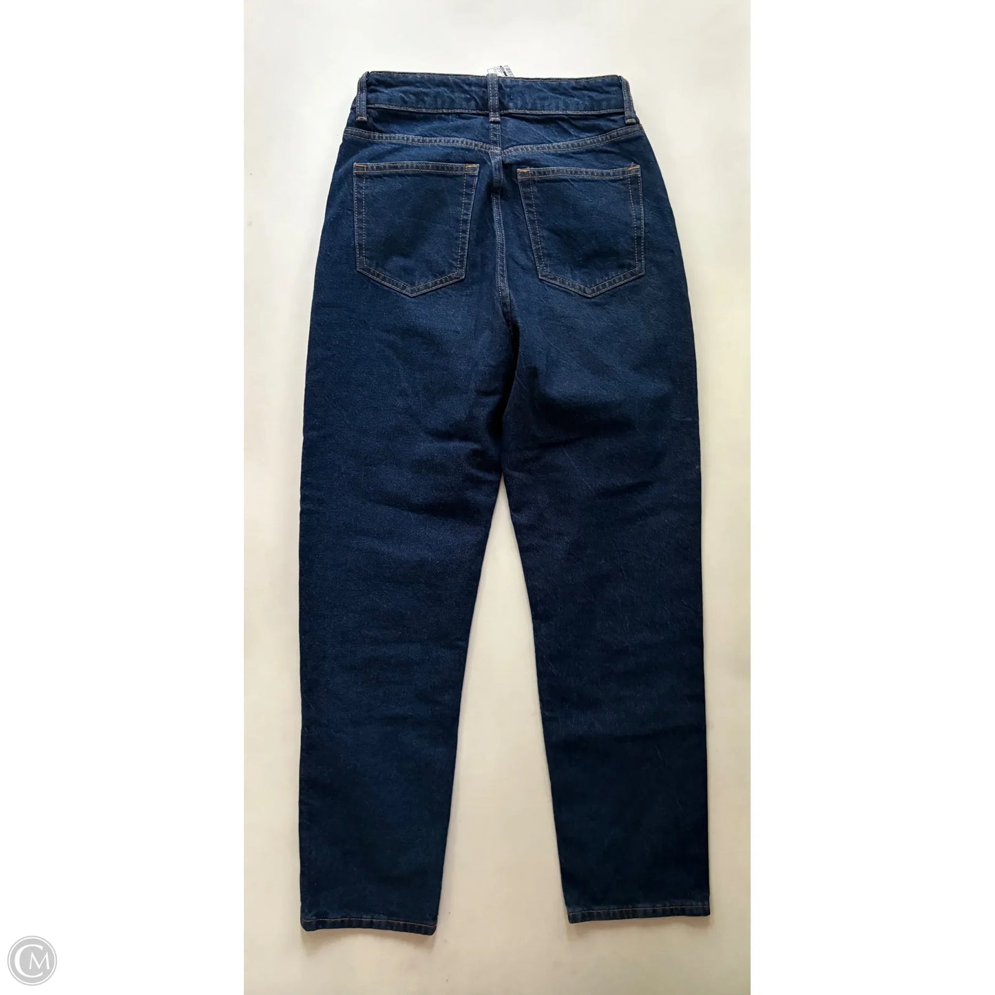 Jeans Straight By H&m In Blue, Size: 2
