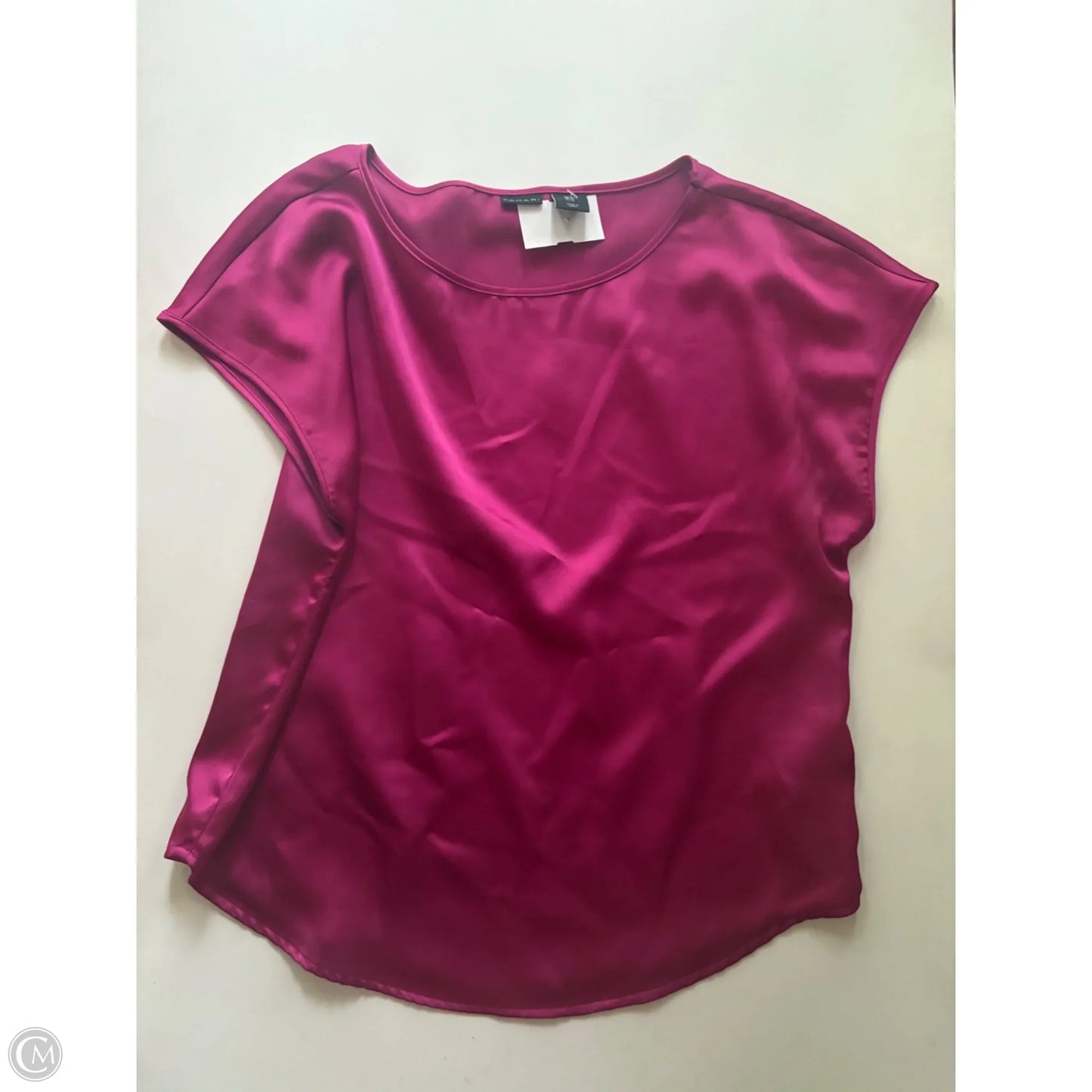 Blouse Sleeveless By Tahari By Arthur Levine In Pink, Size: M