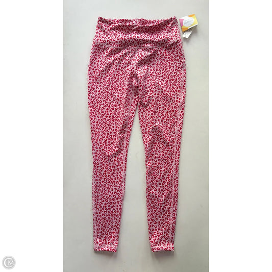 Athletic Leggings By Crown And Ivy In Animal Print, Size: S
