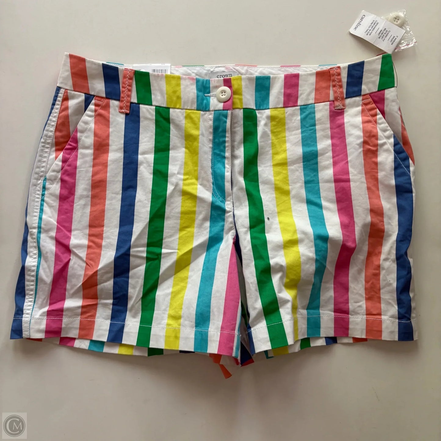 Shorts By Crown And Ivy In Striped Pattern, Size: 10