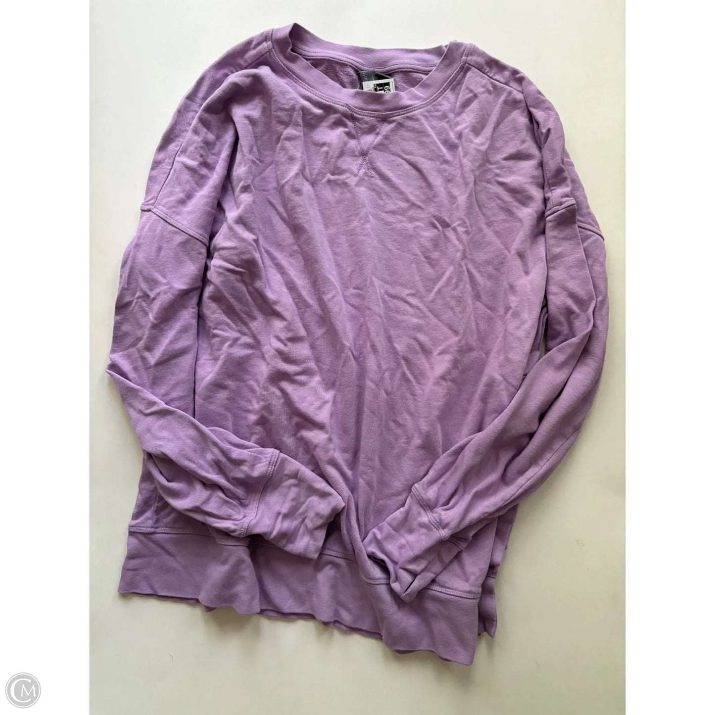 Sweatshirt Crewneck By Sweaty Betty In Purple, Size: Xl