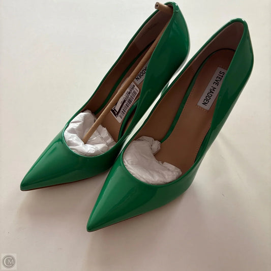 Shoes Heels Kitten By Steve Madden In Green, Size: 11
