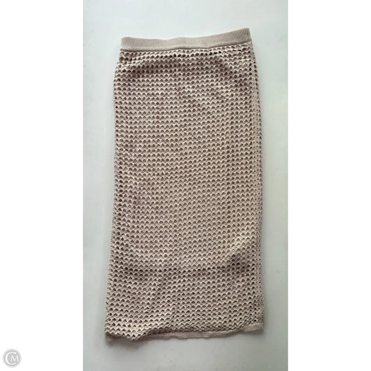 Skirt Maxi By Steve Madden In Cream, Size: 8