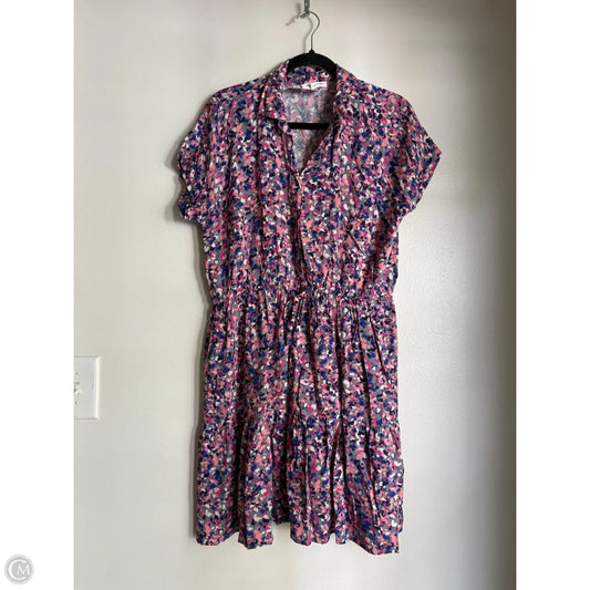 Dress Casual Midi By Beachlunchlounge In Multi-colored, Size: M