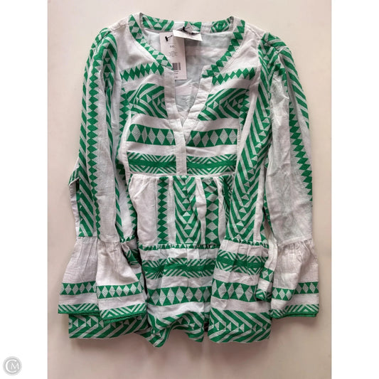 Top Long Sleeve By Crown And Ivy In Green, Size: 2x