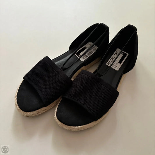 Sandals Flats By Eileen Fisher In Black, Size: 9