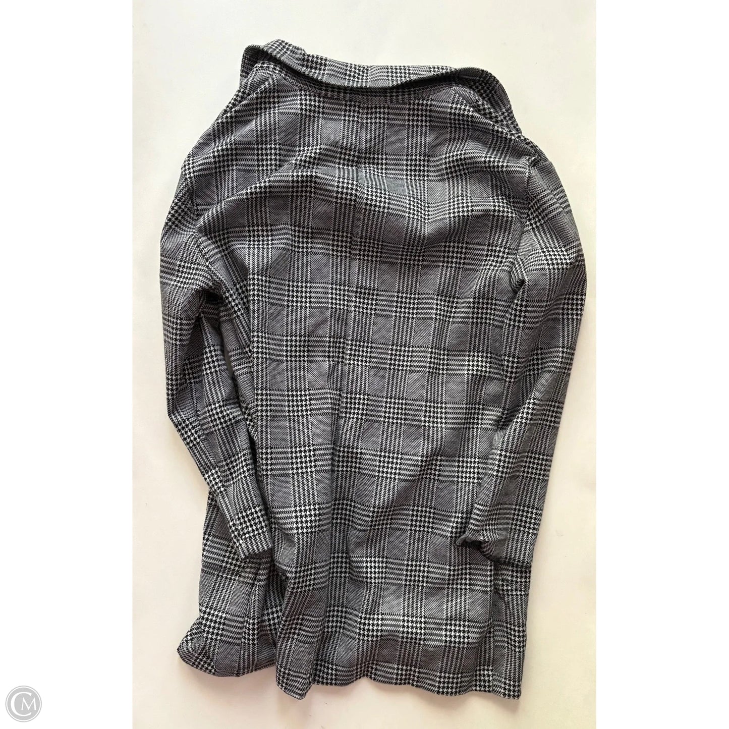 Blazer By Love Tree In Plaid Pattern, Size: S