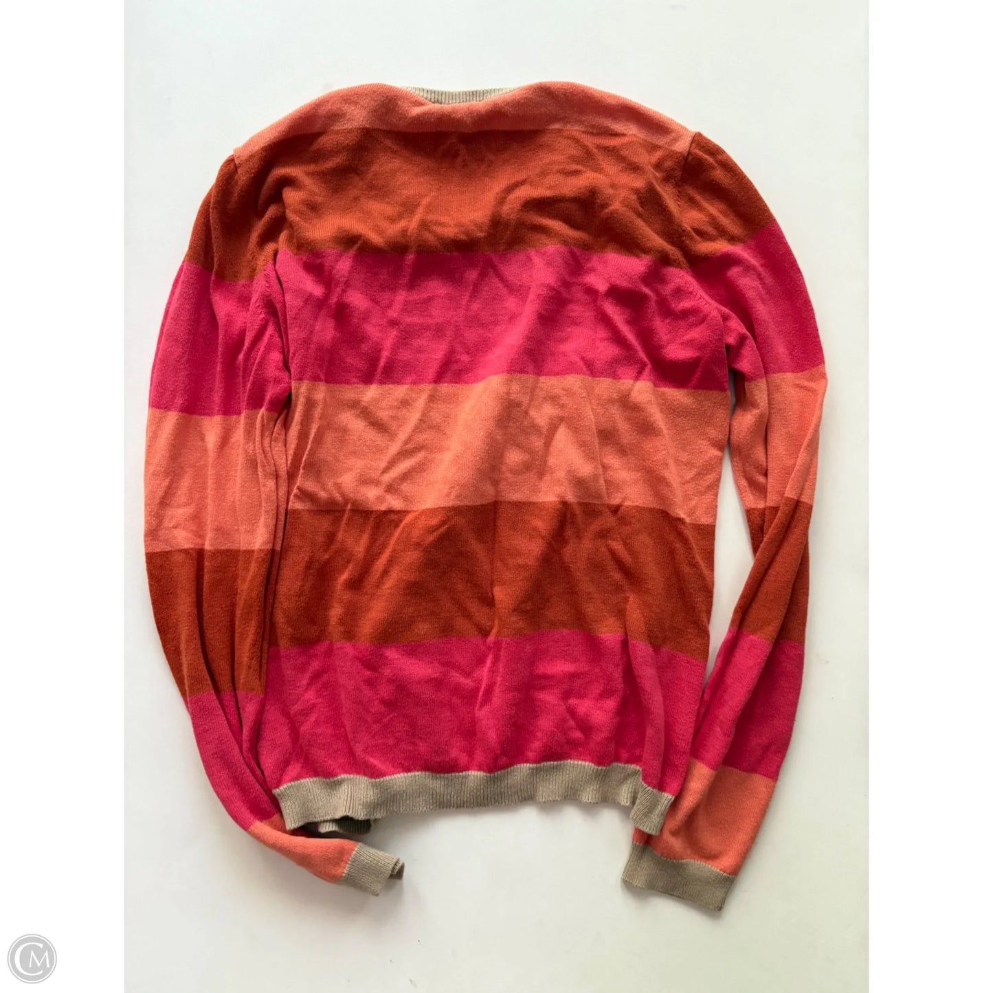 Top Long Sleeve By New York And Co In Plaid Pattern, Size: M