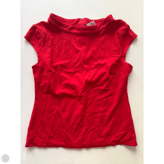 Top Sleeveless By New York And Co In Red, Size: M