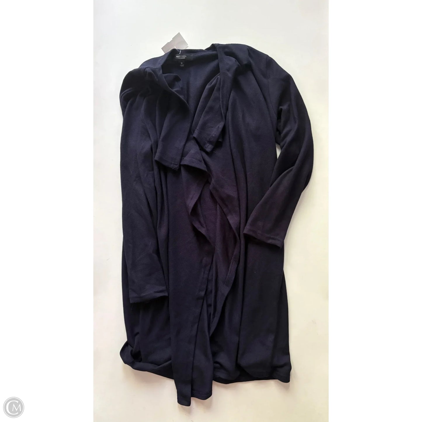 Sweater Cardigan By Simply Vera In Navy, Size: M