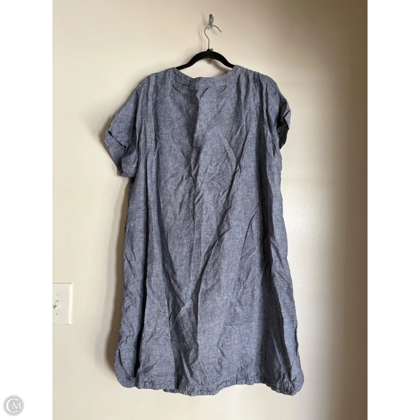 Dress Work By Tahari By Arthur Levine In Blue, Size: 2x