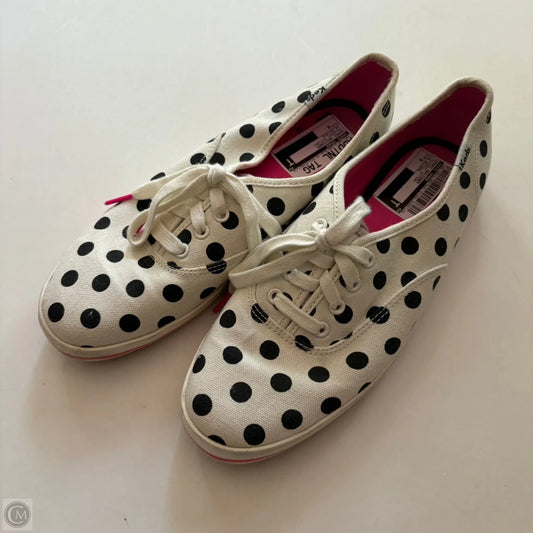 Shoes Designer By Kate Spade In Polkadot Pattern, Size: 9