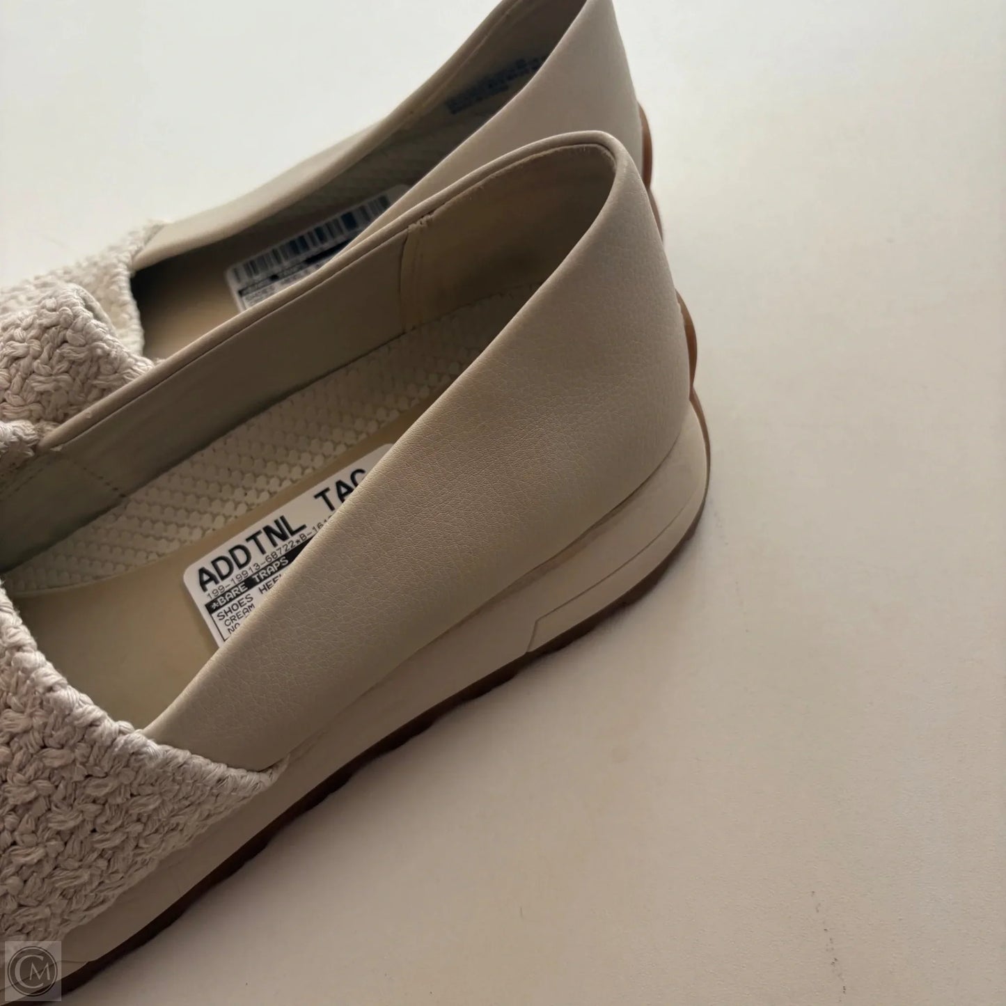 Shoes Heels Block By Bare Traps In Cream, Size: 9