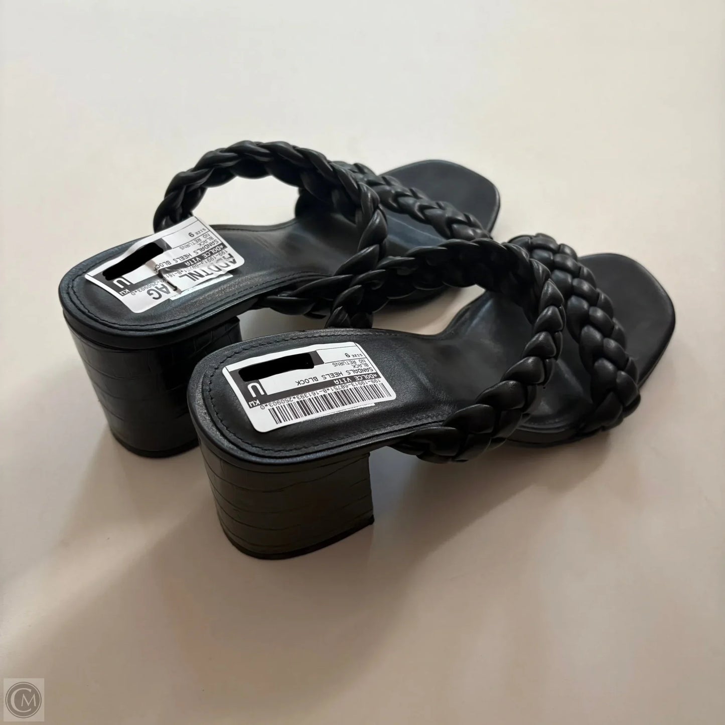 Sandals Heels Block By Dolce Vita In Black, Size: 9